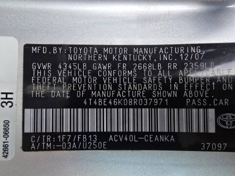 2008 Toyota Camry LE