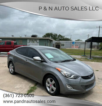 2012 Hyundai Elantra for sale at P & N AUTO SALES LLC in Corpus Christi TX