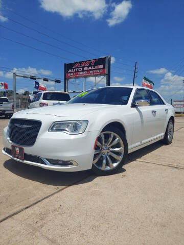 2019 Chrysler 300 for sale at AMT AUTO SALES LLC in Houston TX