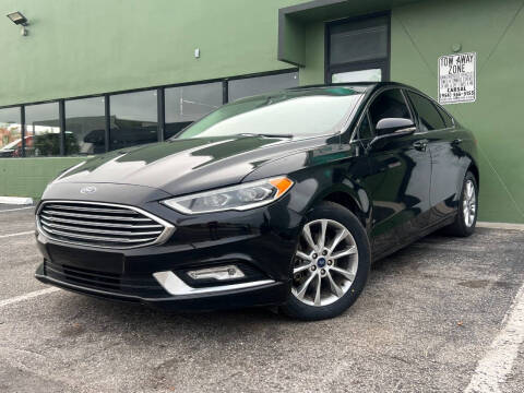 2017 Ford Fusion for sale at KARZILLA MOTORS in Oakland Park FL