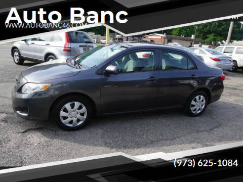 2009 Toyota Corolla for sale at Auto Banc in Rockaway NJ