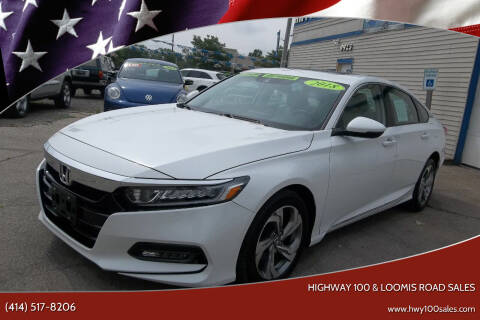 2018 Honda Accord for sale at Highway 100 & Loomis Road Sales in Franklin WI