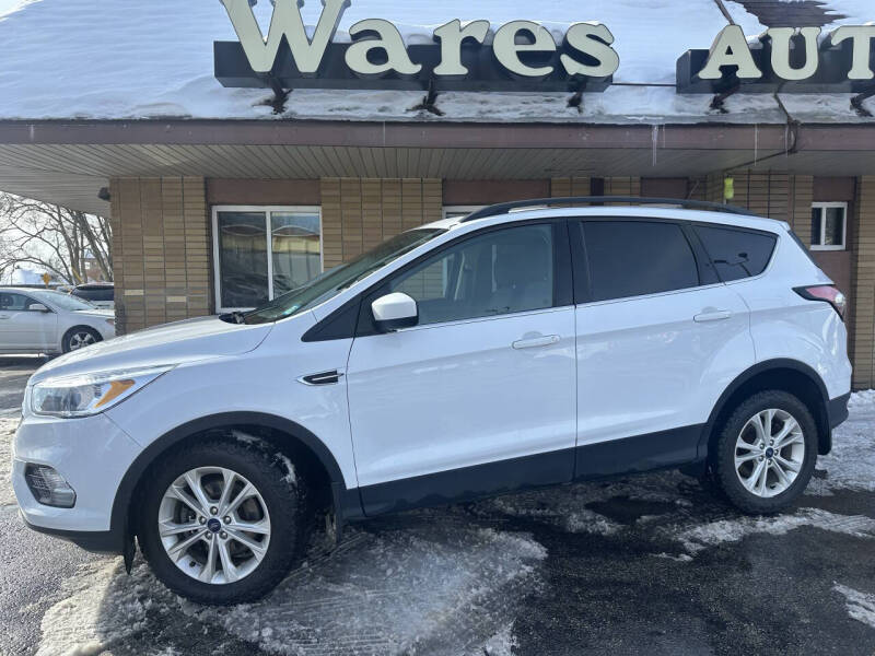 2018 Ford Escape for sale at Wares Auto Sales INC in Traverse City MI