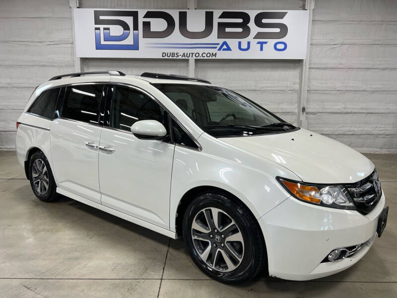 2015 Honda Odyssey for sale at DUBS AUTO LLC in Clearfield UT