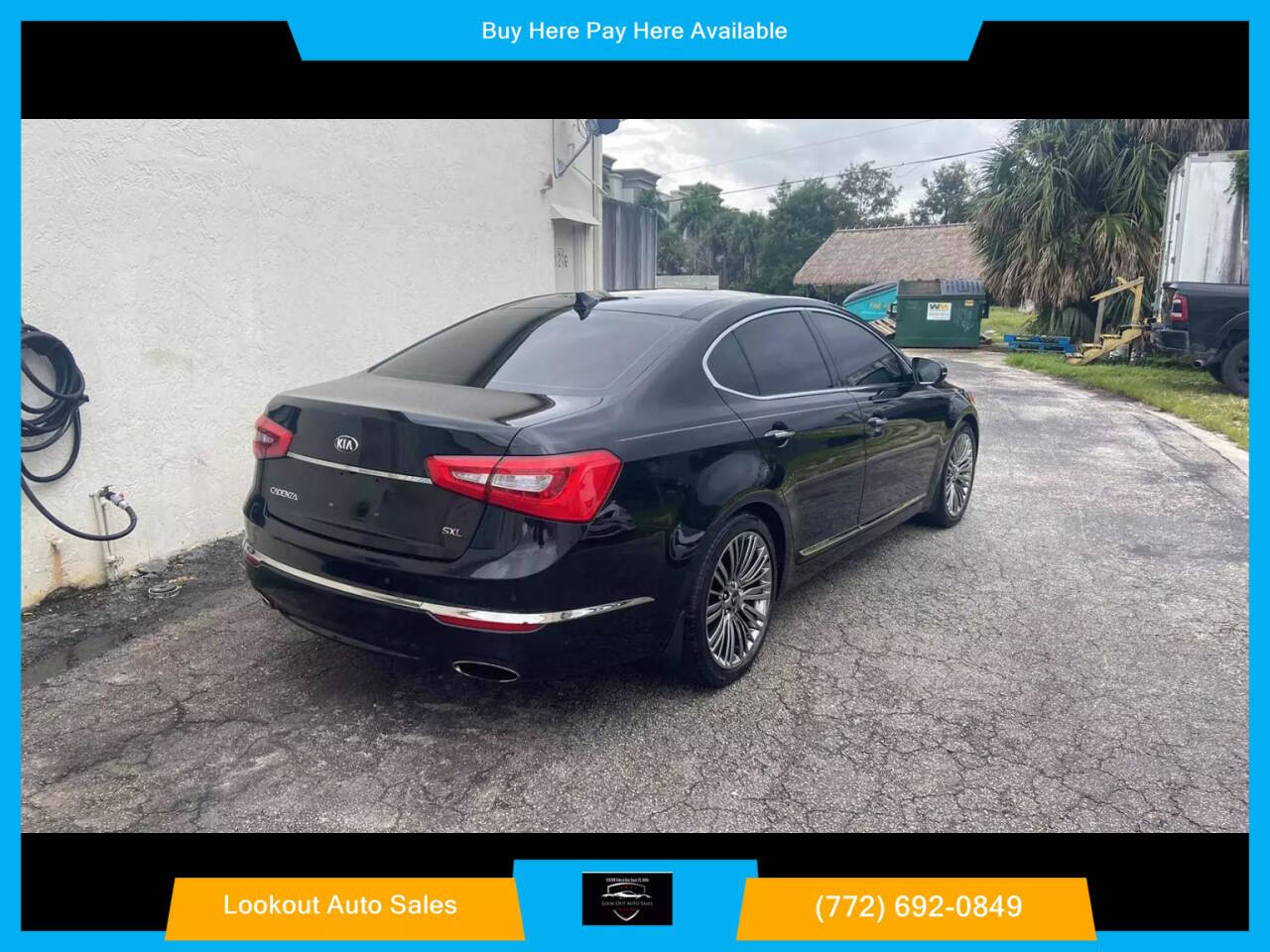 2014 Kia Cadenza for sale at Lookout Auto Sales in Stuart, FL