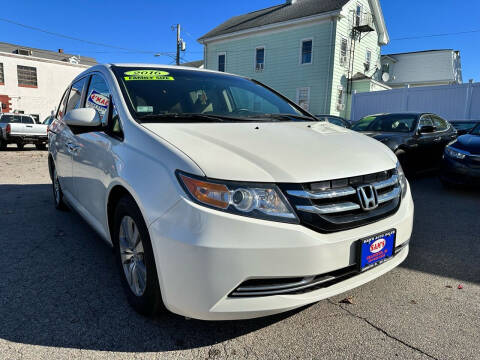 2016 Honda Odyssey for sale at Sam's Auto Sales in Cranston RI