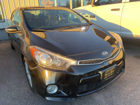 2016 Kia Forte Koup for sale at BELOW BOOK AUTO SALES in Idaho Falls ID