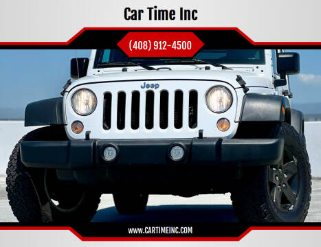 2017 Jeep Wrangler Unlimited for sale at Car Time Inc in San Jose CA