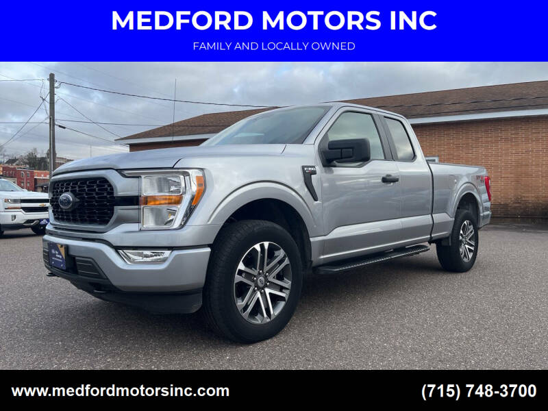 2021 Ford F-150 for sale at MEDFORD MOTORS INC in Medford WI