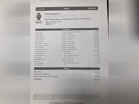 2016 Chevrolet Silverado 1500