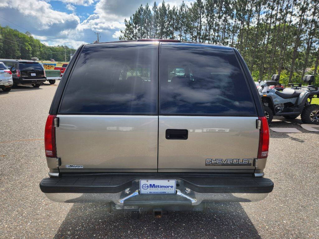 1999 Chevrolet Suburban for sale at Miltimore Motor Company in Pine River, MN