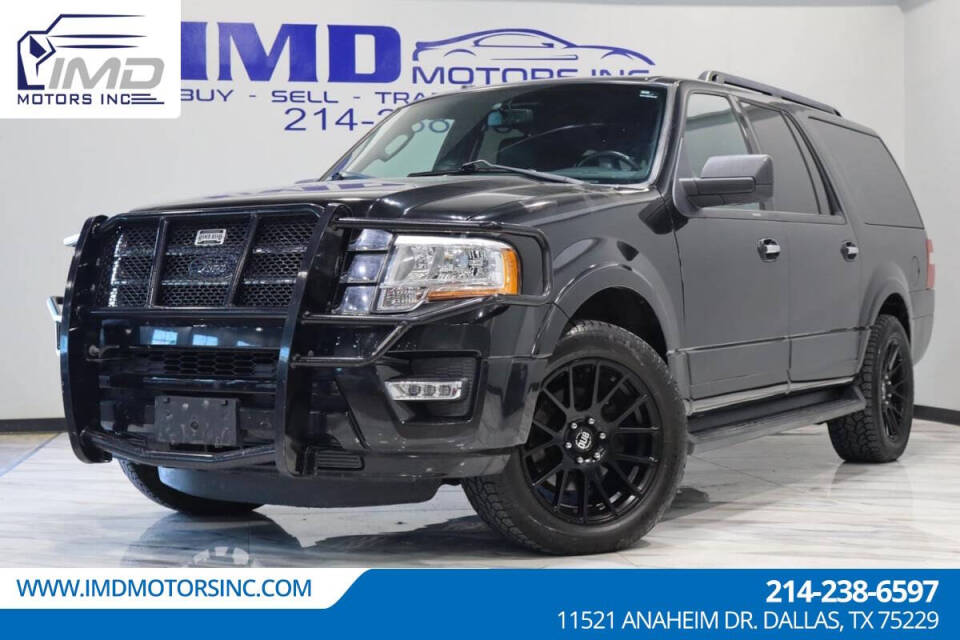 2015 Ford Expedition EL for sale at IMD MOTORS, INC in Dallas, TX