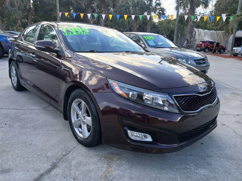 2015 Kia Optima for sale at Advantage Car Sales Inc in Orange City FL