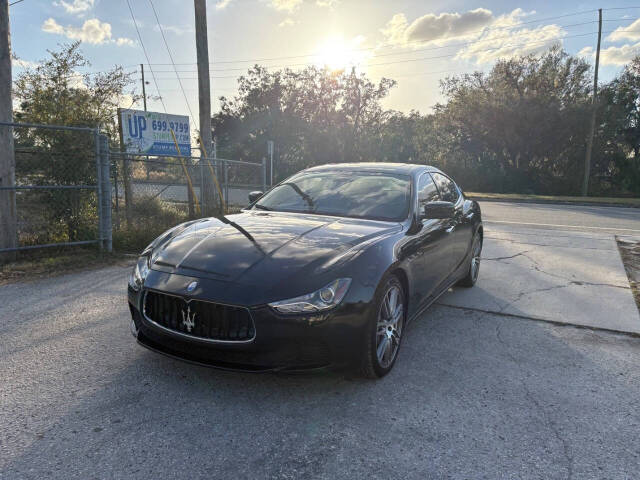 2015 Maserati Ghibli for sale at Hobgood Auto Sales in Land O Lakes, FL