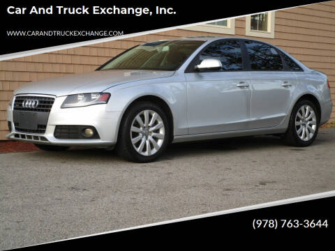 2012 Audi A4 for sale at Car and Truck Exchange, Inc. in Rowley MA
