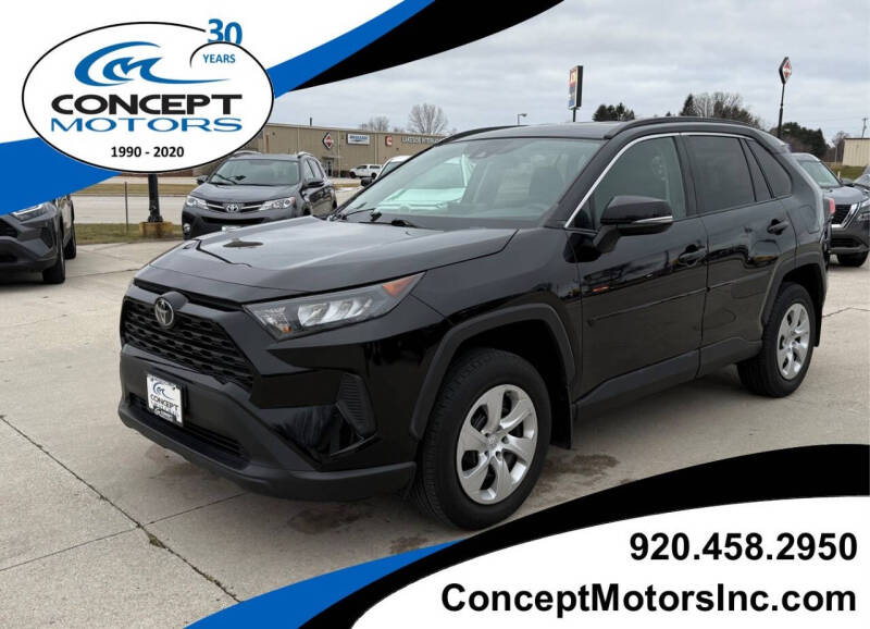 2021 Toyota RAV4 for sale at CONCEPT MOTORS INC in Sheboygan WI