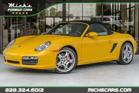 2005 Porsche Boxster for sale at Mich's Foreign Cars in Hickory NC