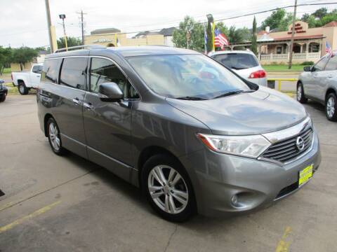 2014 Nissan Quest for sale at Metroplex Motors Inc. in Houston TX