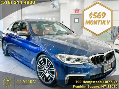 2019 BMW 5 Series for sale at LUXURY MOTOR CLUB in Franklin Square NY