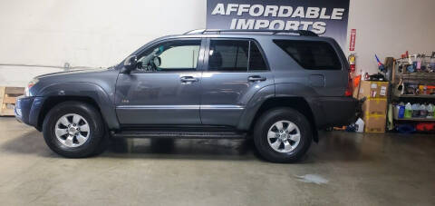 2004 Toyota 4Runner for sale at Affordable Imports Auto Sales in Murrieta CA