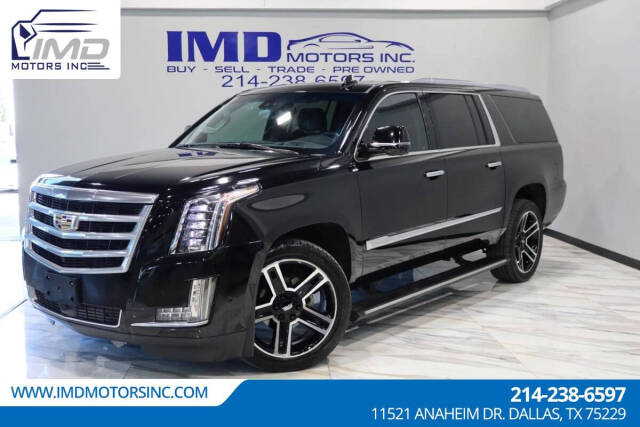 2019 Cadillac Escalade ESV for sale at IMD MOTORS, INC in Dallas, TX