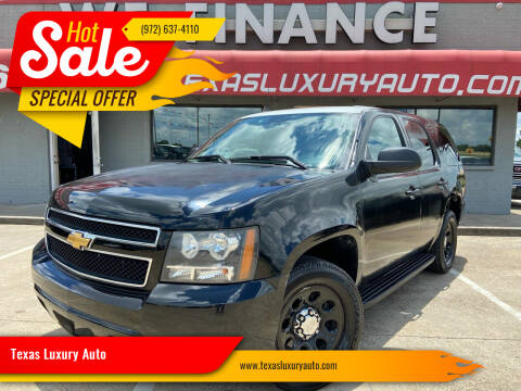2012 Chevrolet Tahoe for sale at Texas Luxury Auto in Cedar Hill TX