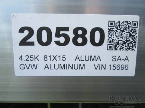 2027 Aluma Aluminum Single Axle Utility 8