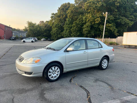 2004 Toyota Corolla for sale at Pristine Auto in Whitman MA