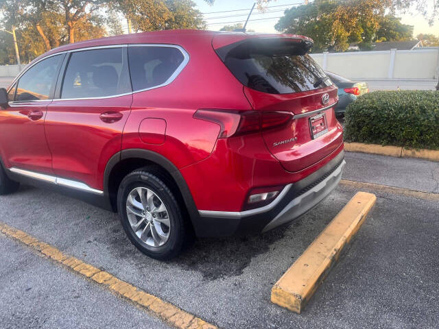 2020 Hyundai SANTA FE for sale at M & J UNITED AUTO SALES in LAUDERDALE LAKES, FL