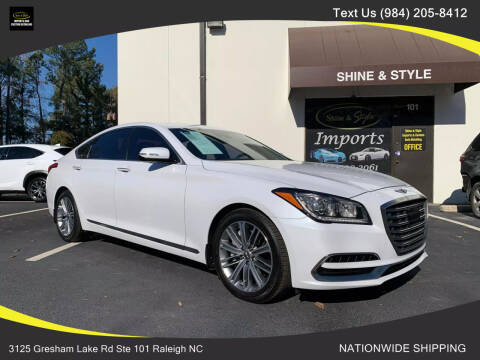 2018 Genesis G80 for sale at Shine & Style Imports in Raleigh NC