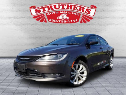 2015 Chrysler 200 for sale at STRUTHERS AUTO MALL in Austintown OH