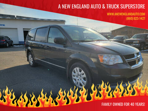 2014 Dodge Grand Caravan for sale at A NEW ENGLAND AUTO & TRUCK SUPERSTORE in East Windsor CT