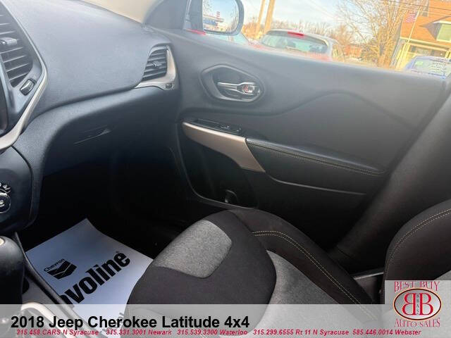 2018 Jeep Cherokee Latitude