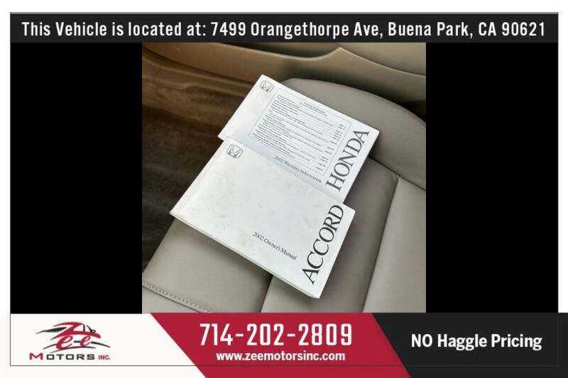 2002 Honda Accord EX V-6