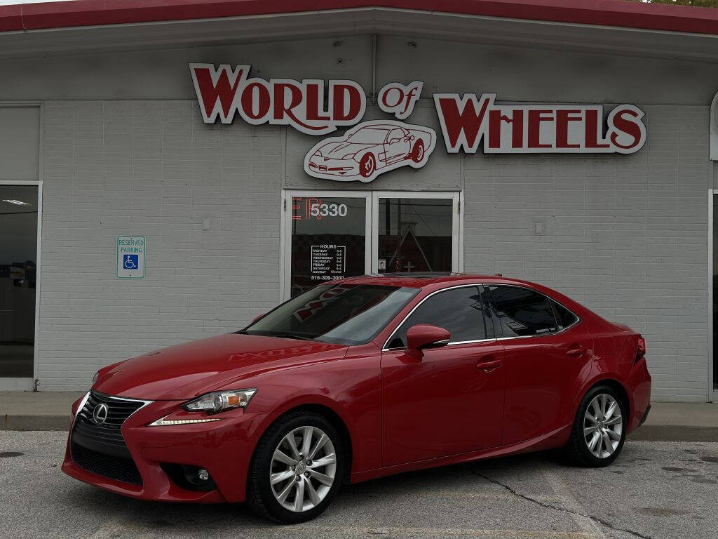 2016 Lexus IS 200t for sale at World of Wheels in Des Moines, IA