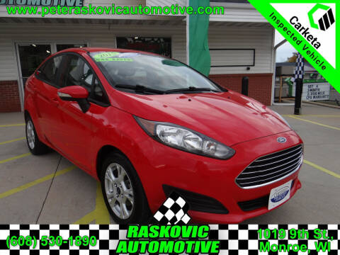 2015 Ford Fiesta for sale at RASKOVIC AUTOMOTIVE GROUP in Monroe WI