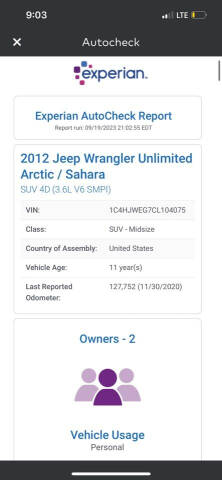2012 Jeep Wrangler Unlimited for sale at Bladecki Auto LLC in Belmont NH