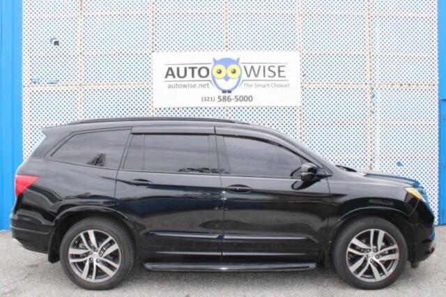 Black 2017 Honda Pilot Elite AWD Elite 4dr SUV 2