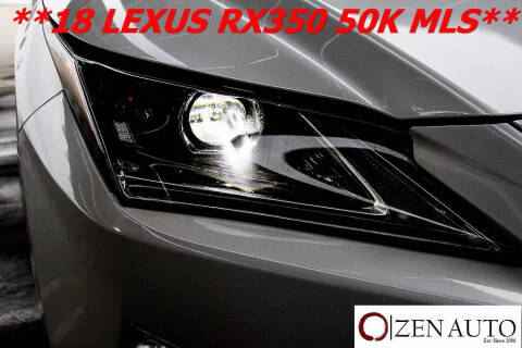 2018 Lexus RX 350