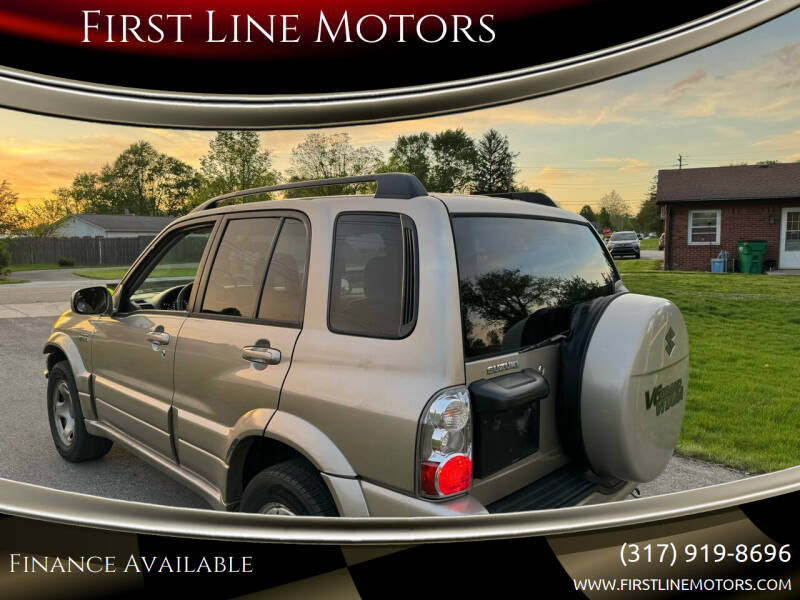 2005 Suzuki Grand Vitara for sale at First Line Motors in Jamestown IN