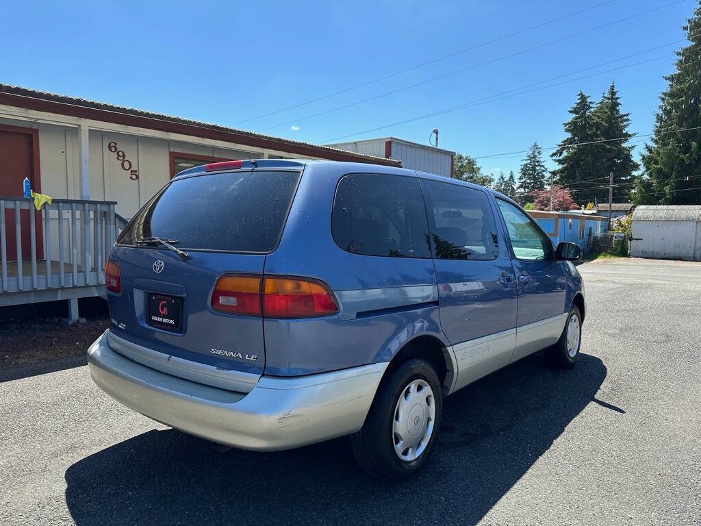 1998 Toyota Sienna for sale at Cascade Motors in Olympia, WA