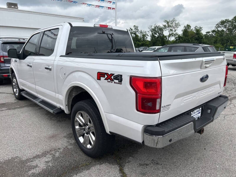 Used 2018 Ford F-150 Lariat with VIN 1FTEW1EG7JKC90646 for sale in Claremore, OK