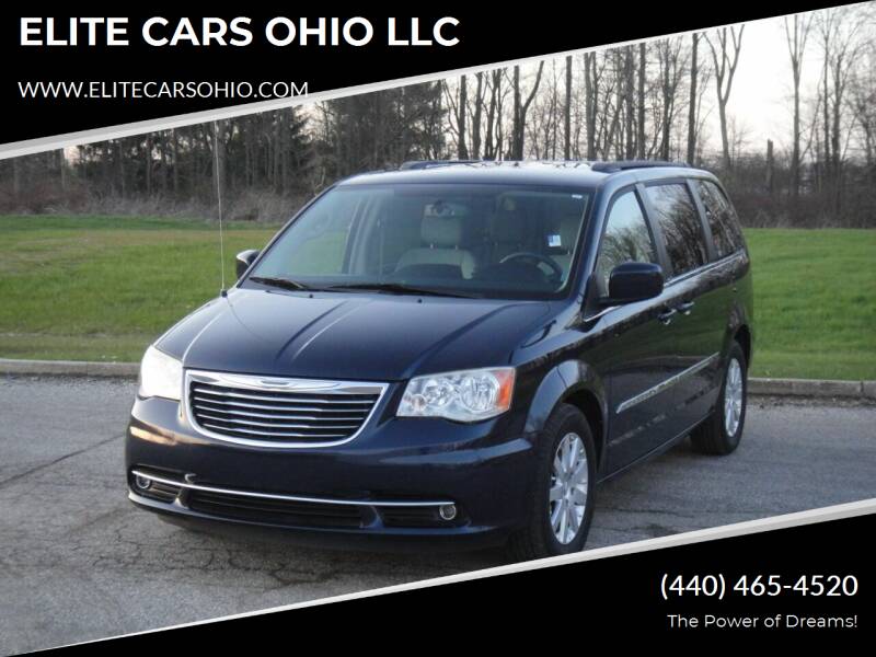 2013 Chrysler Town and Country for sale at ELITE CARS OHIO LLC in Solon OH