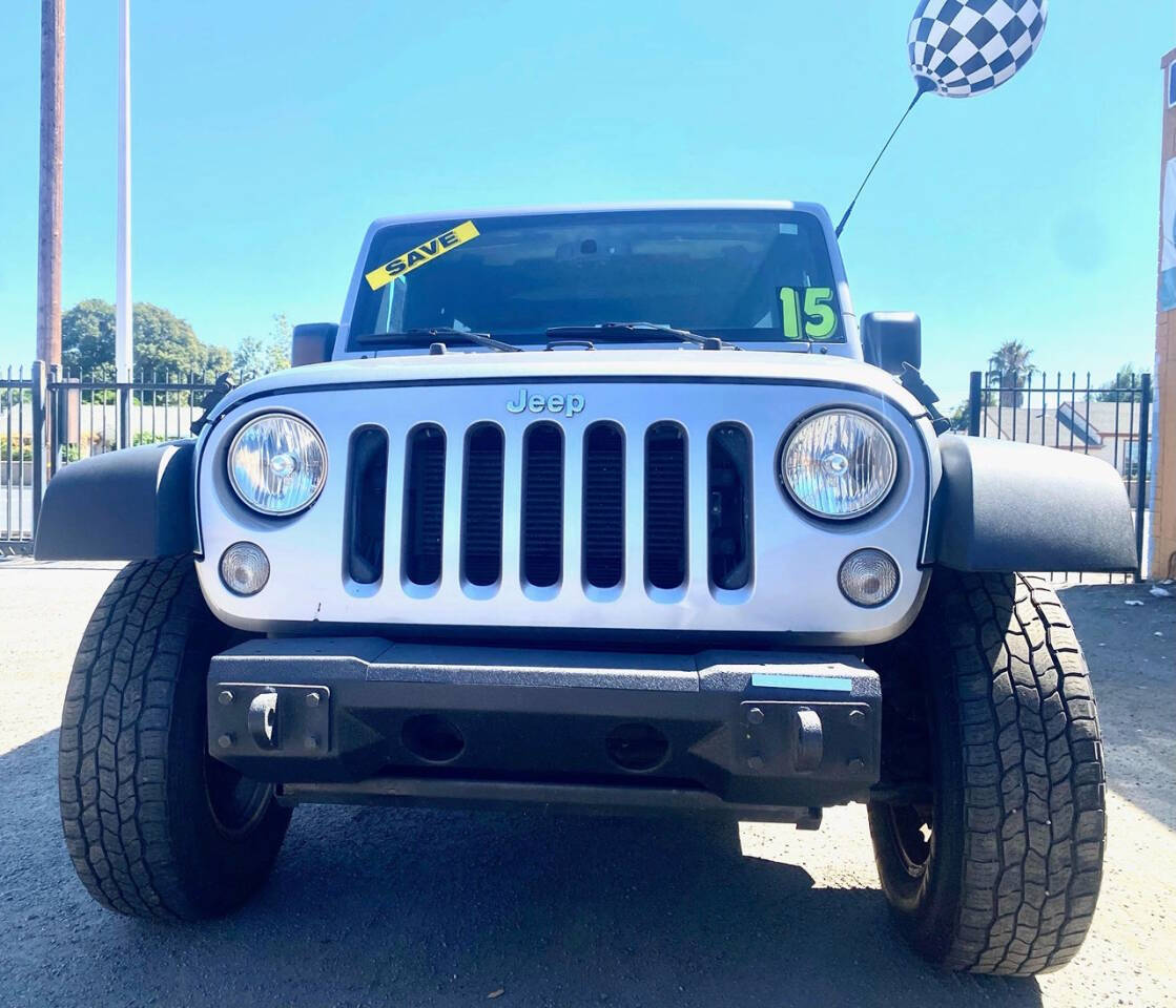 2015 Jeep Wrangler Unlimited for sale at East Bay Public Auto Auction in Antioch, CA