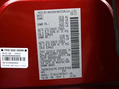 2023 Nissan Pathfinder SL