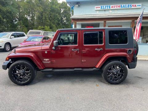 2008 Jeep Wrangler Unlimited for sale at Elite Auto Sales Inc in Front Royal VA