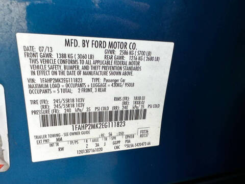 2014 Ford Taurus Police Interceptor