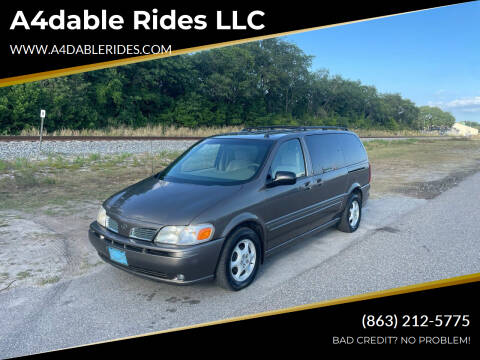 2002 Oldsmobile Silhouette for sale at A4dable Rides LLC in Haines City FL