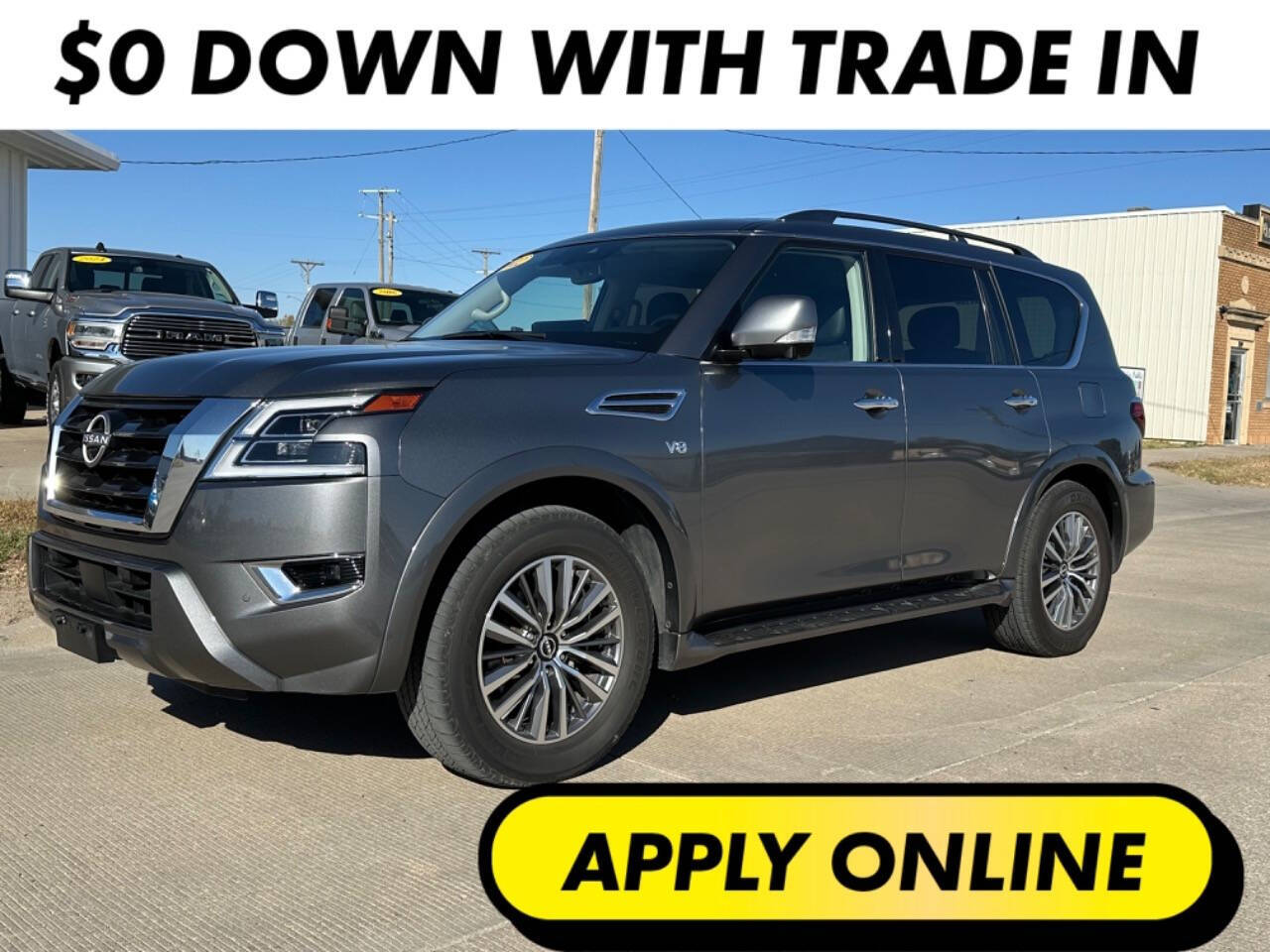 2022 Nissan Armada for sale at Keller Motors in Palco, KS