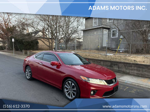2013 Honda Accord for sale at Adams Motors INC. in Inwood NY